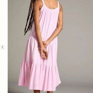 Anthropologie Sundry Tiered Midi Dress